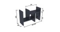 Надставка для столу NS-2 (Loft Design (Лофт Дизайн)) 490303